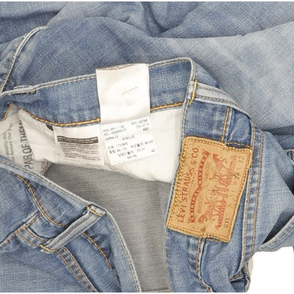 Levi's 511 Men Blue Straight Slim Stretch Jeans W34 L32