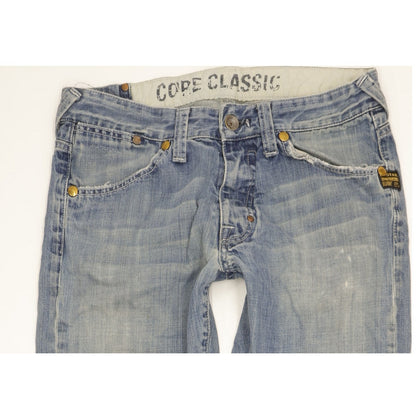 G-Star Core Men Blue Straight Classic Jeans W33 L34