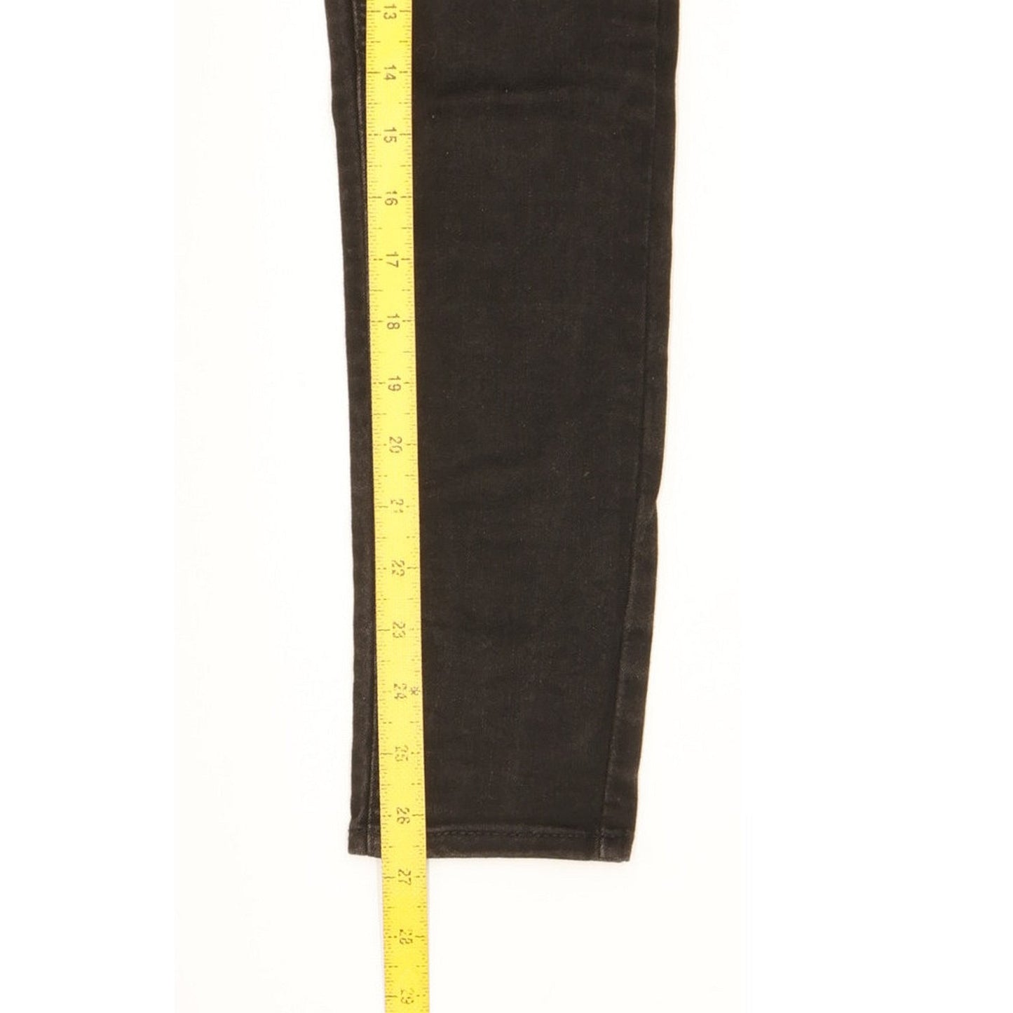 Levi's 710 Super Women Black Skinny Slim Stretch Jeans W25 L27