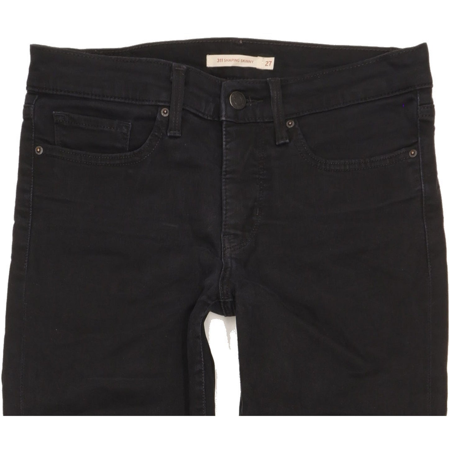 Levi's 311 Shaping Women Black Skinny Slim Stretch Jeans W27 L32