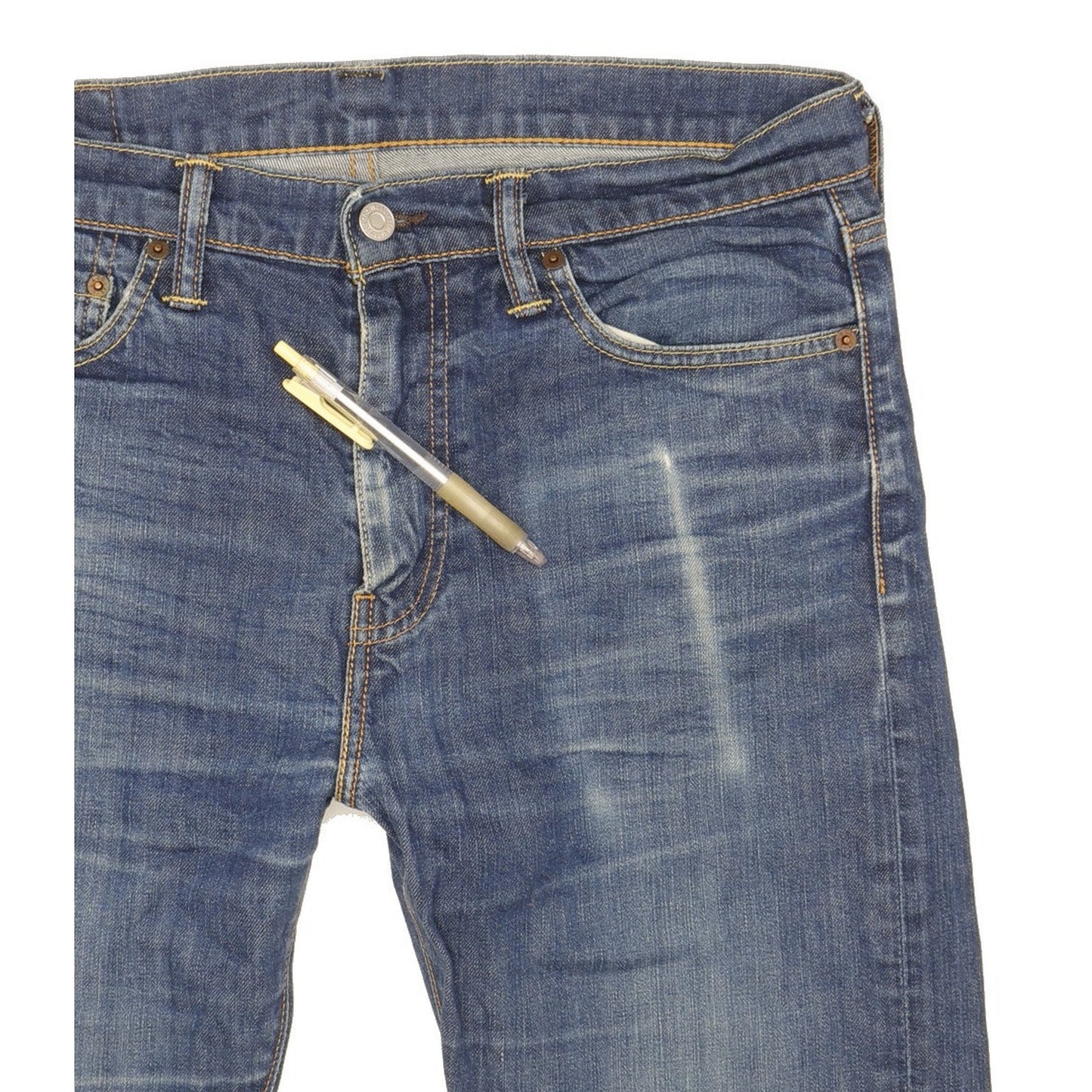 Levi's 510 Men Blue Skinny Slim Stretch Jeans W33 L31