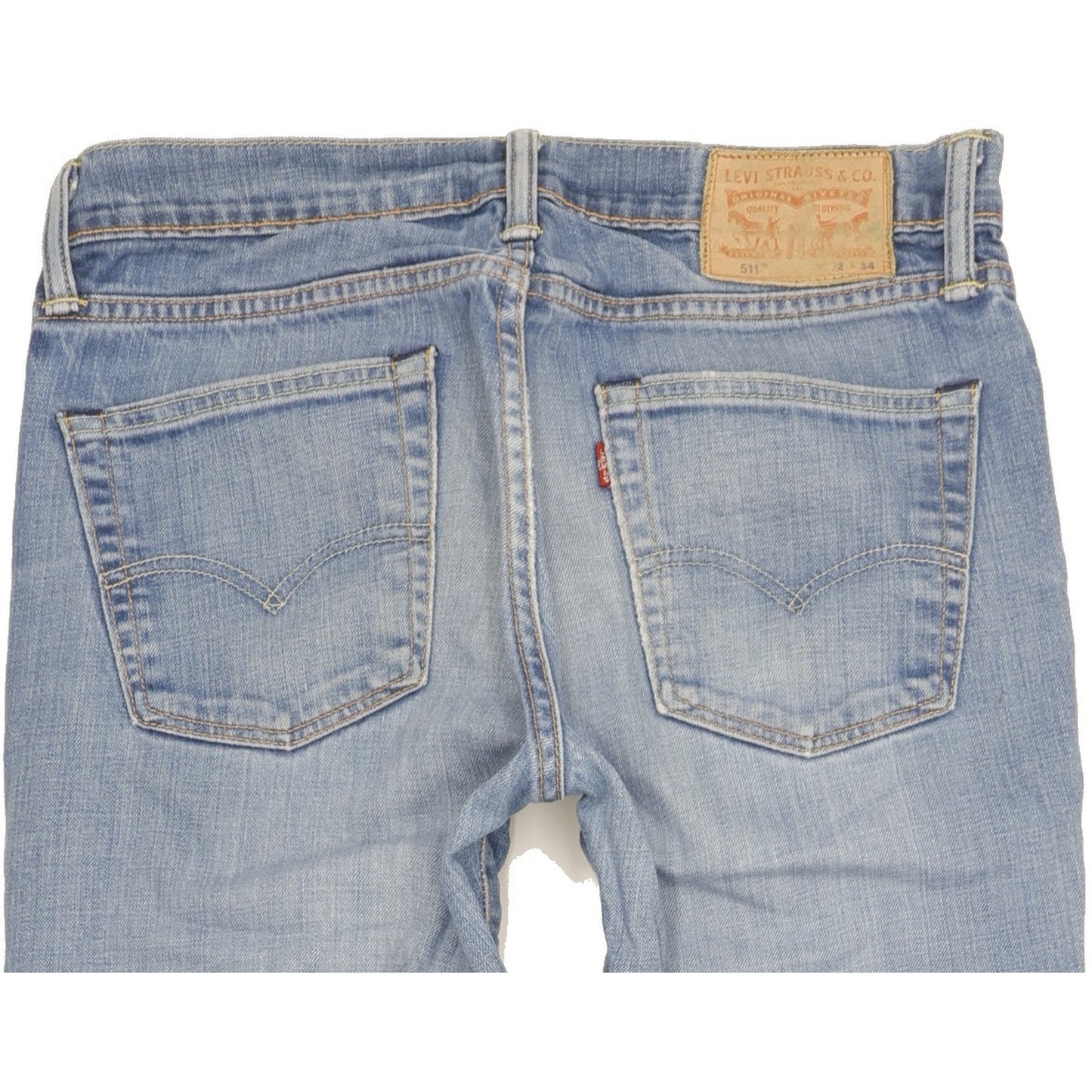 Levi's 511 Men Blue Straight Slim Stretch Jeans W32 L33