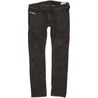Diesel Thanaz Men Black Skinny Slim Stretch Jeans W32 L32