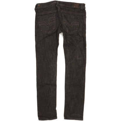 Diesel Thanaz Men Black Skinny Slim Stretch Jeans W32 L32