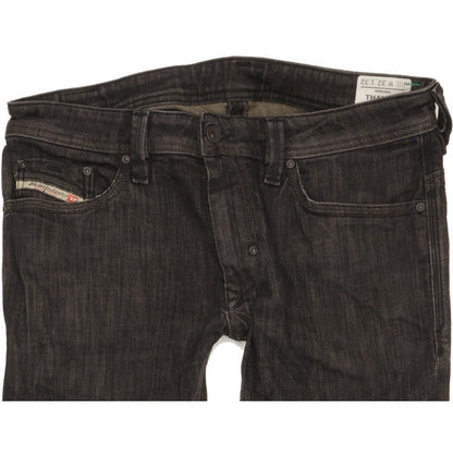 Diesel Thanaz Men Black Skinny Slim Stretch Jeans W32 L32