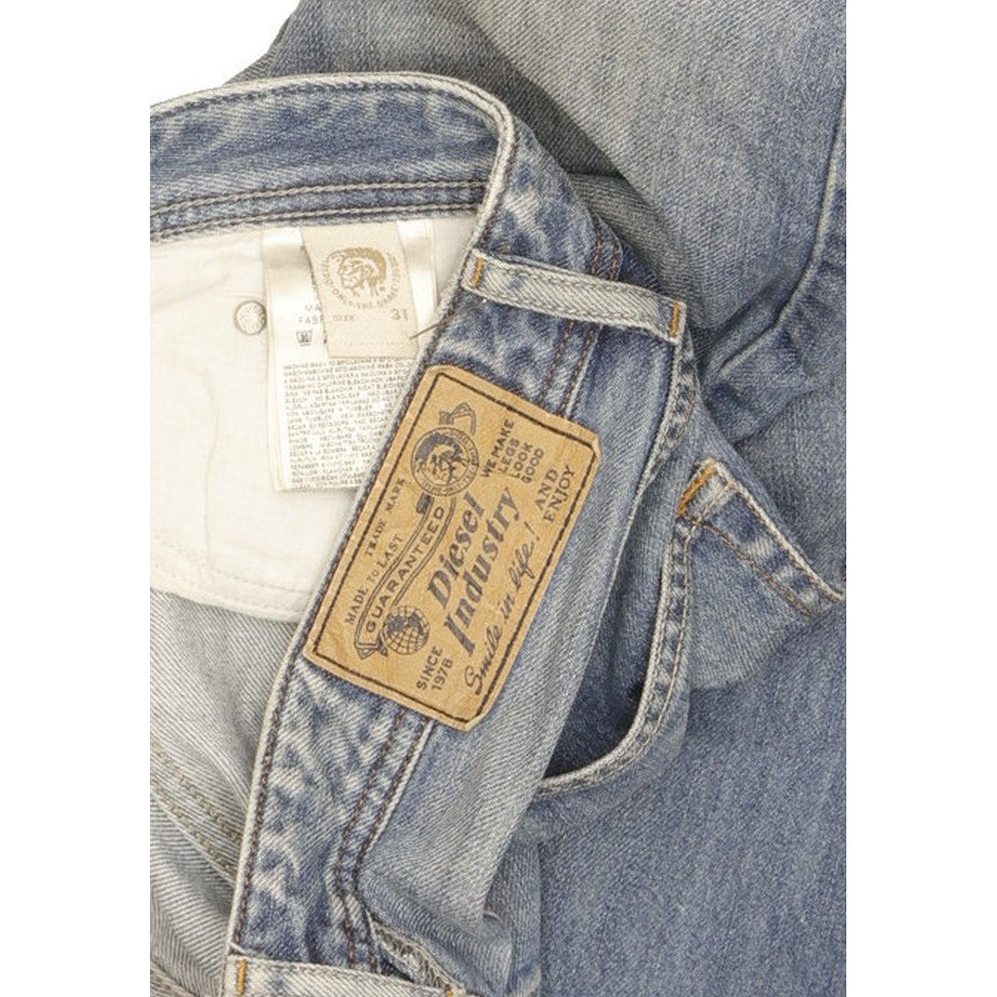 Diesel Larkee Men Blue Straight Regular Jeans W32 L29