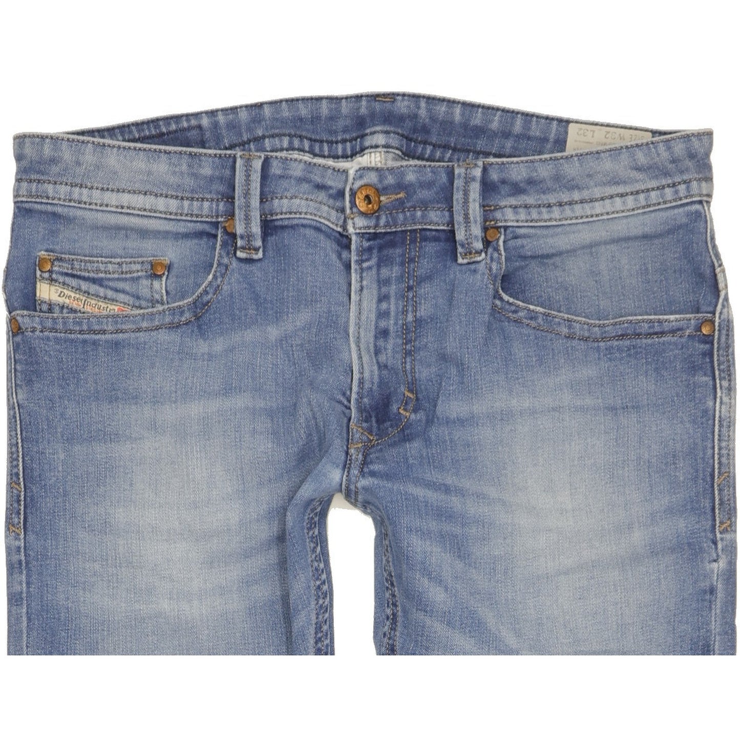 Diesel Thavar Men Blue Skinny Slim Stretch Jeans W32 L32