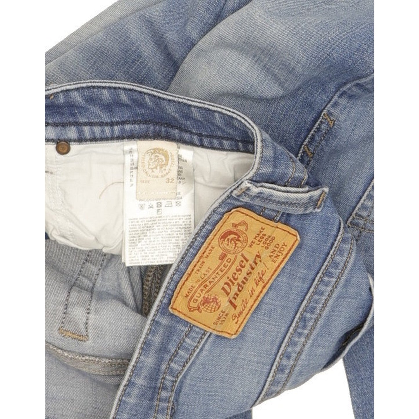 Diesel Thavar Men Blue Skinny Slim Stretch Jeans W32 L32