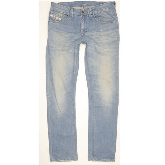 Diesel Men Blue Straight Regular Jeans W32 L32