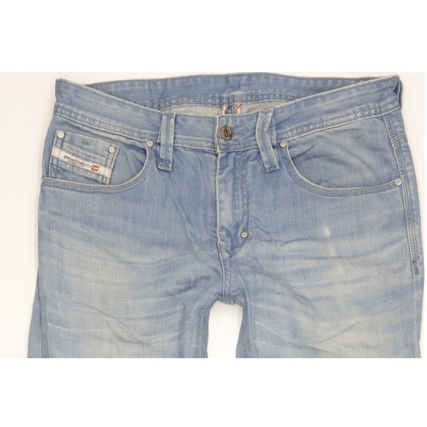 Diesel Men Blue Straight Regular Jeans W32 L32