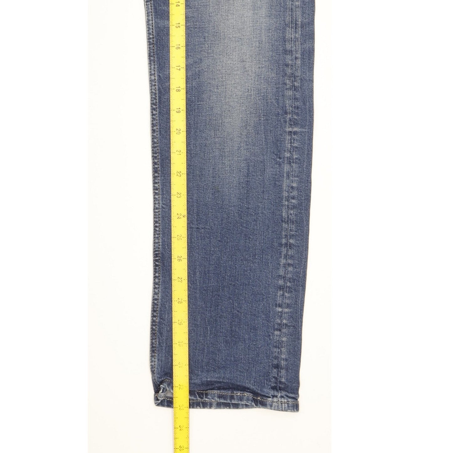 Replay Grover Men Blue Straight Regular Stretch Jeans W33 L33