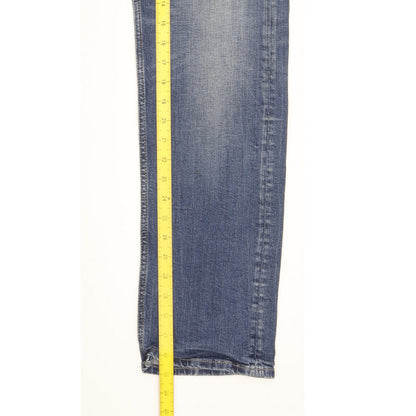 Replay Grover Men Blue Straight Regular Stretch Jeans W33 L33