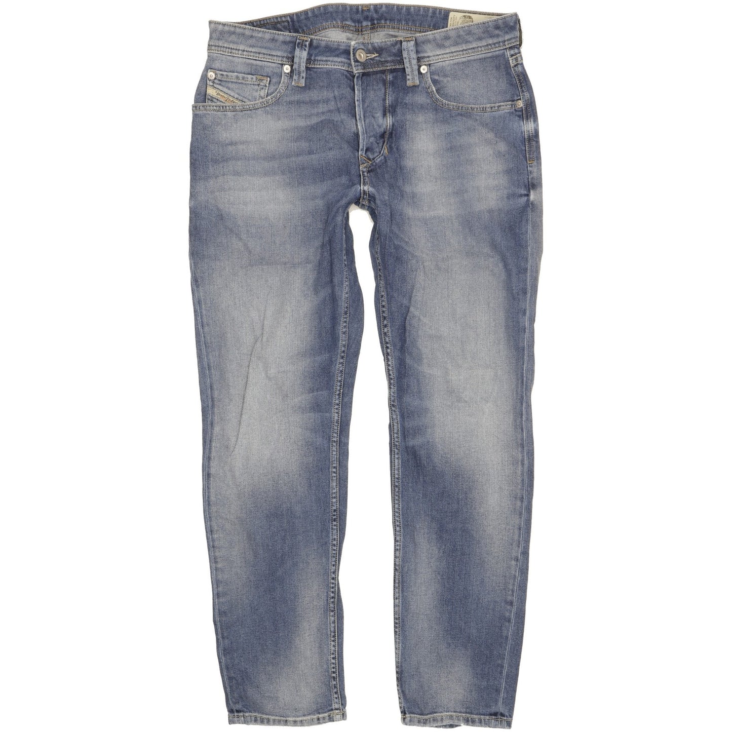 Diesel Larkee-Beex Men Blue Tapered Regular Stretch Jeans W32 L30