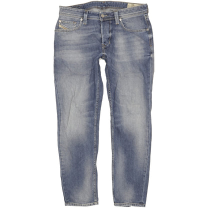 Diesel Larkee-Beex Men Blue Tapered Regular Stretch Jeans W32 L30