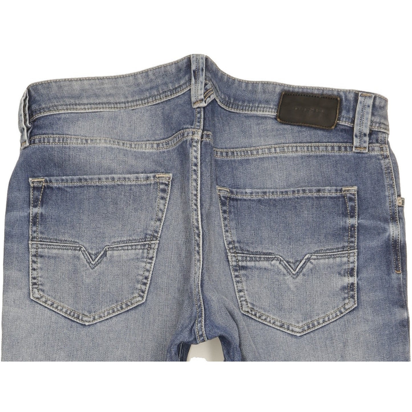 Diesel Larkee-Beex Men Blue Tapered Regular Stretch Jeans W32 L30