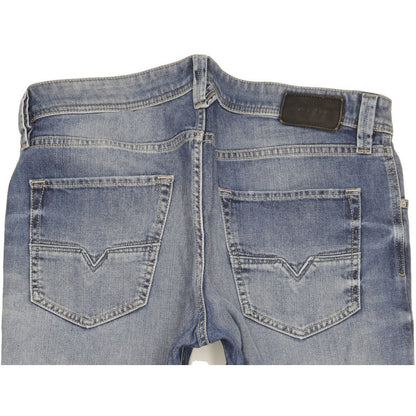 Diesel Larkee-Beex Men Blue Tapered Regular Stretch Jeans W32 L30