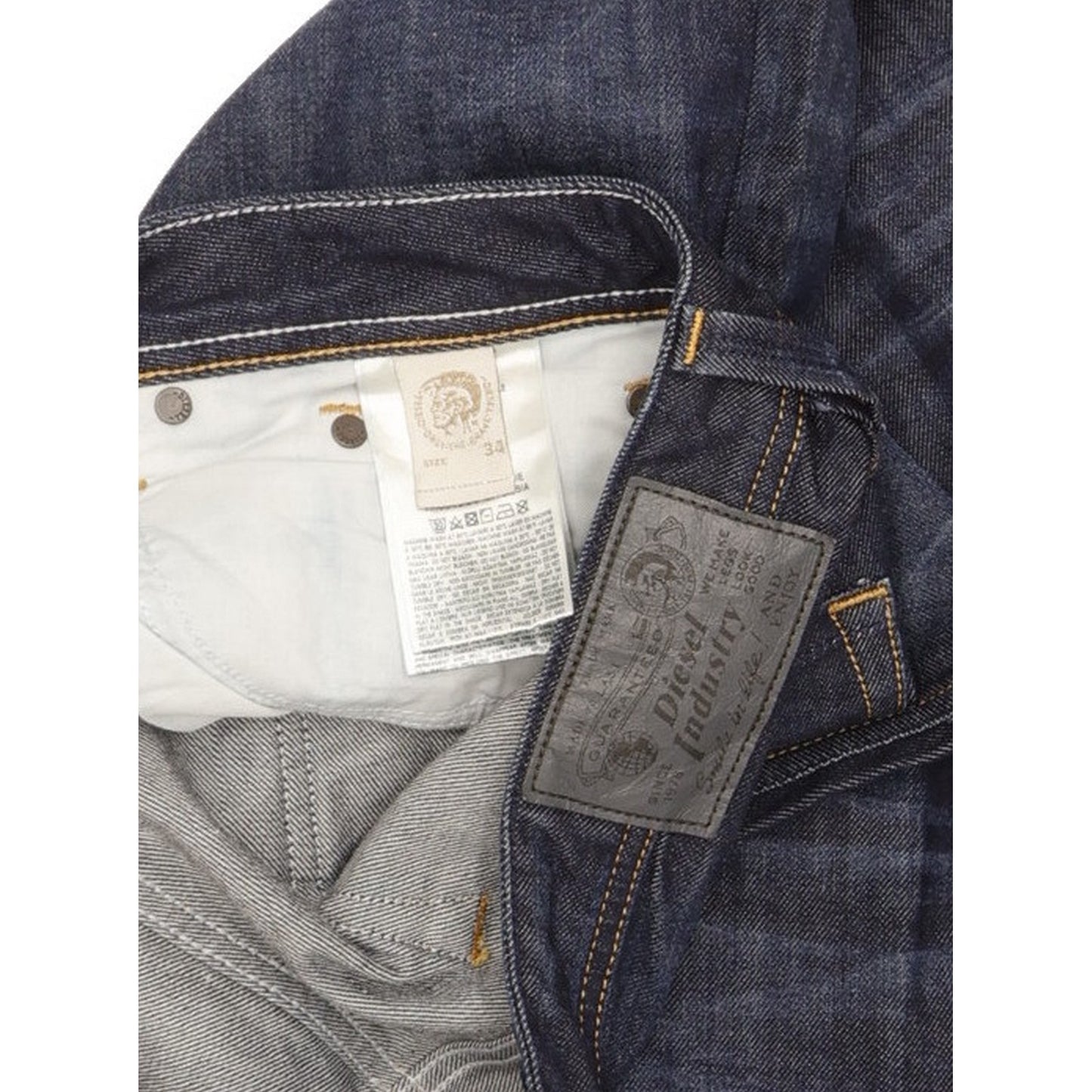 Diesel Larkee Men Blue Straight Regular Jeans W34 L34