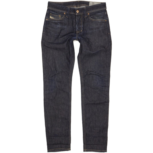 Diesel Larkee-Beex Men Blue Tapered Regular Stretch Jeans W29 L32