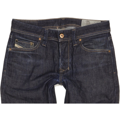 Diesel Larkee-Beex Men Blue Tapered Regular Stretch Jeans W29 L32