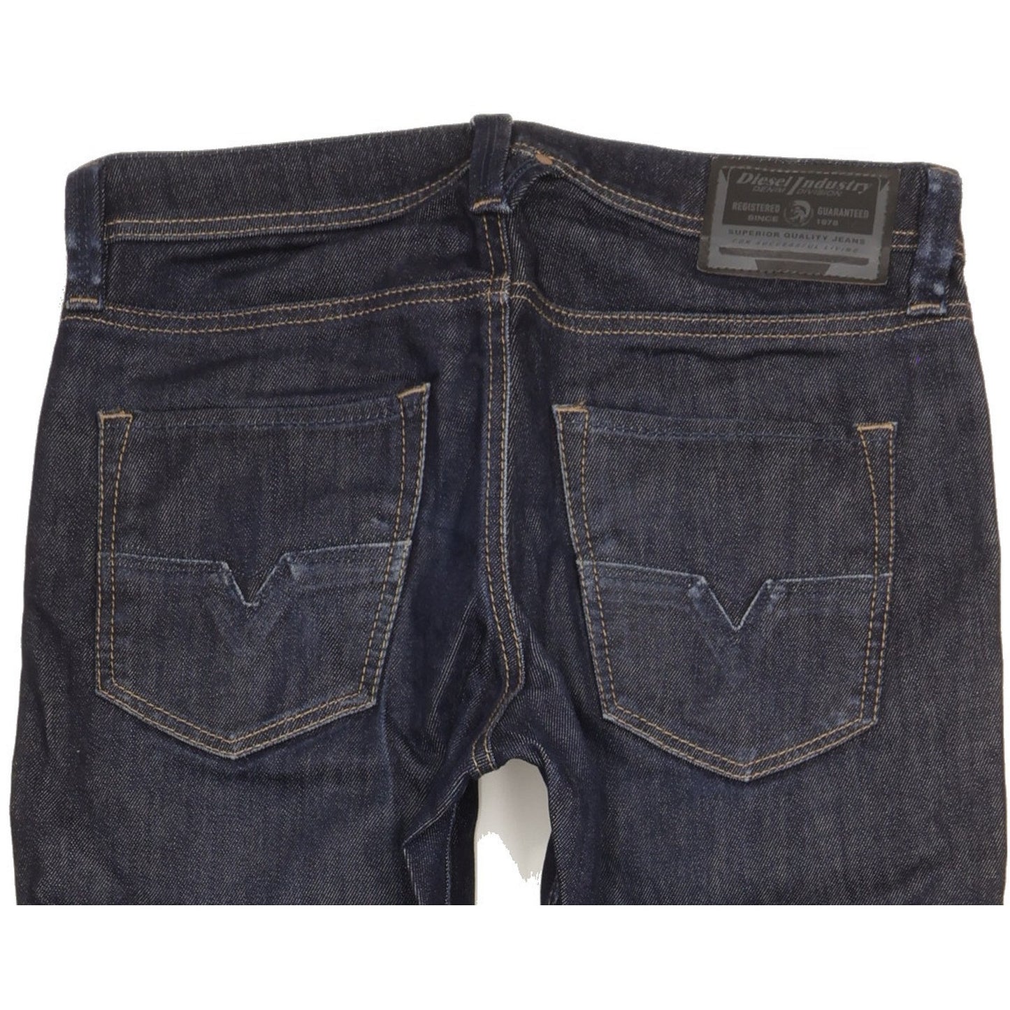 Diesel Larkee-Beex Men Blue Tapered Regular Stretch Jeans W29 L32