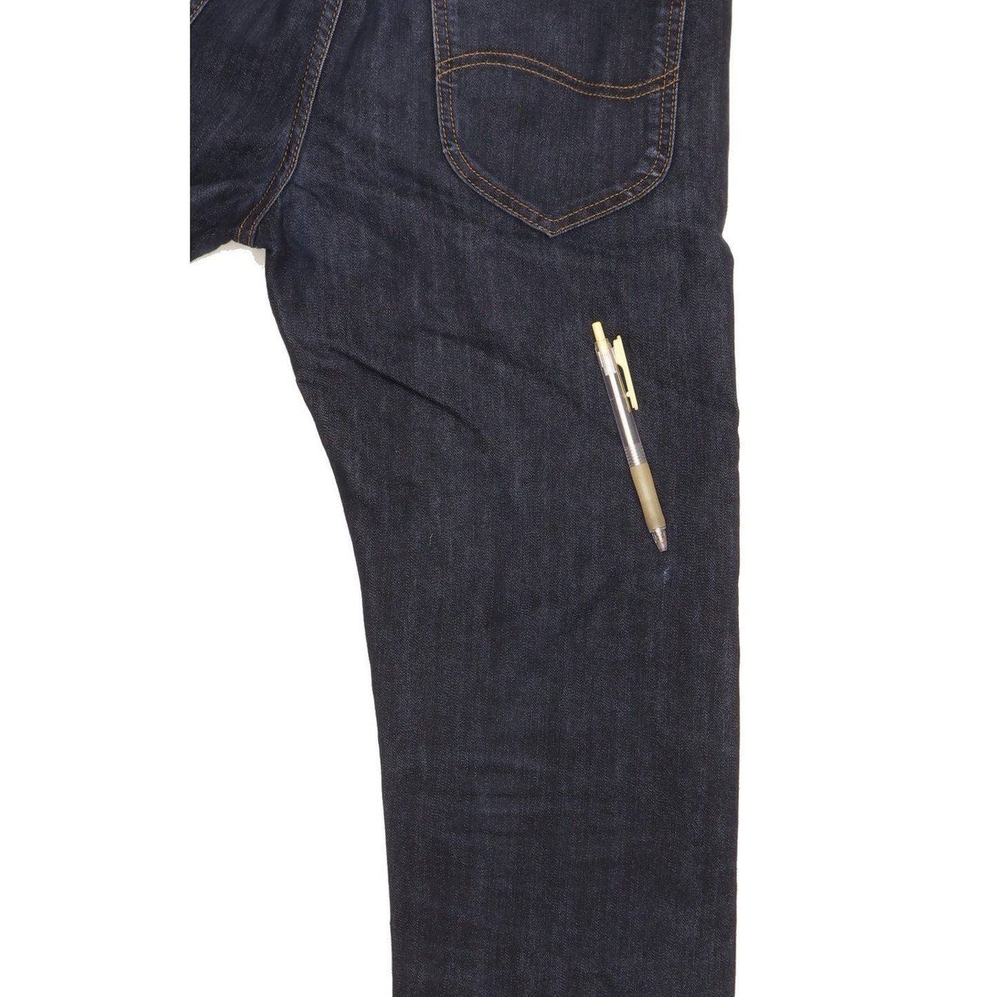 Lee Men Blue Straight Slim Jeans W32 L33