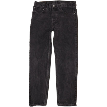 Levi's 505 Men Black Straight Regular Jeans W36 L33