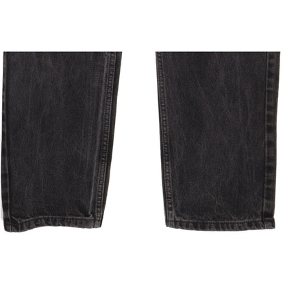 Levi's 505 Men Black Straight Regular Jeans W36 L33