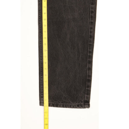 Levi's 505 Men Black Straight Regular Jeans W36 L33