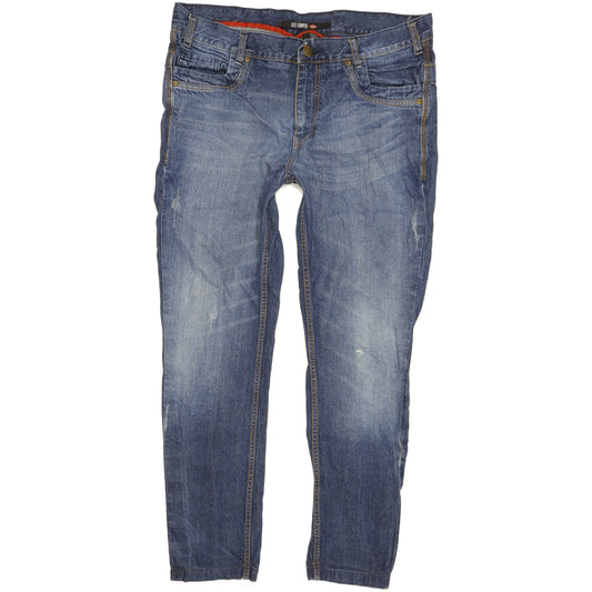 Lee Cooper Men Blue Skinny Slim Stretch Jeans W32 L29