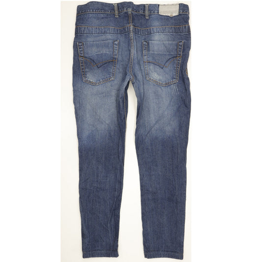 Lee Cooper Men Blue Skinny Slim Stretch Jeans W32 L29