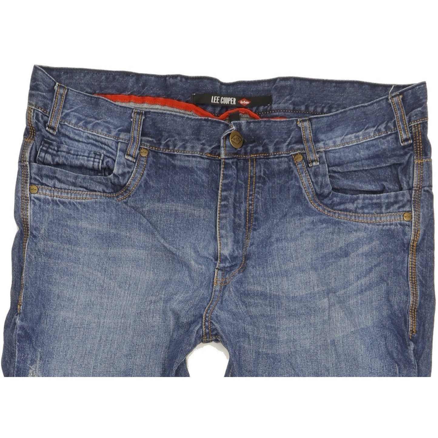 Lee Cooper Men Blue Skinny Slim Stretch Jeans W32 L29