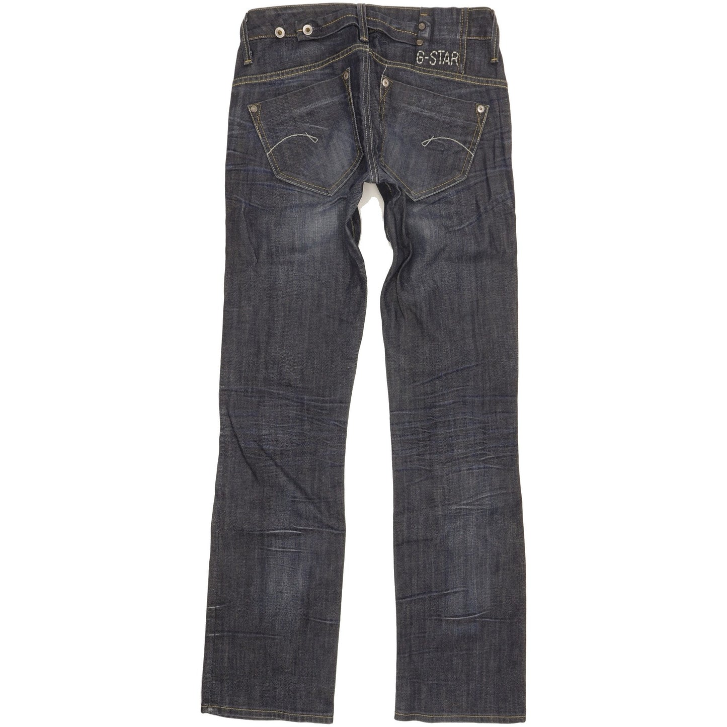 G-Star Midge Women Blue Straight Slim Stretch Jeans W27 L32