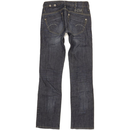 G-Star Midge Women Blue Straight Slim Stretch Jeans W27 L32