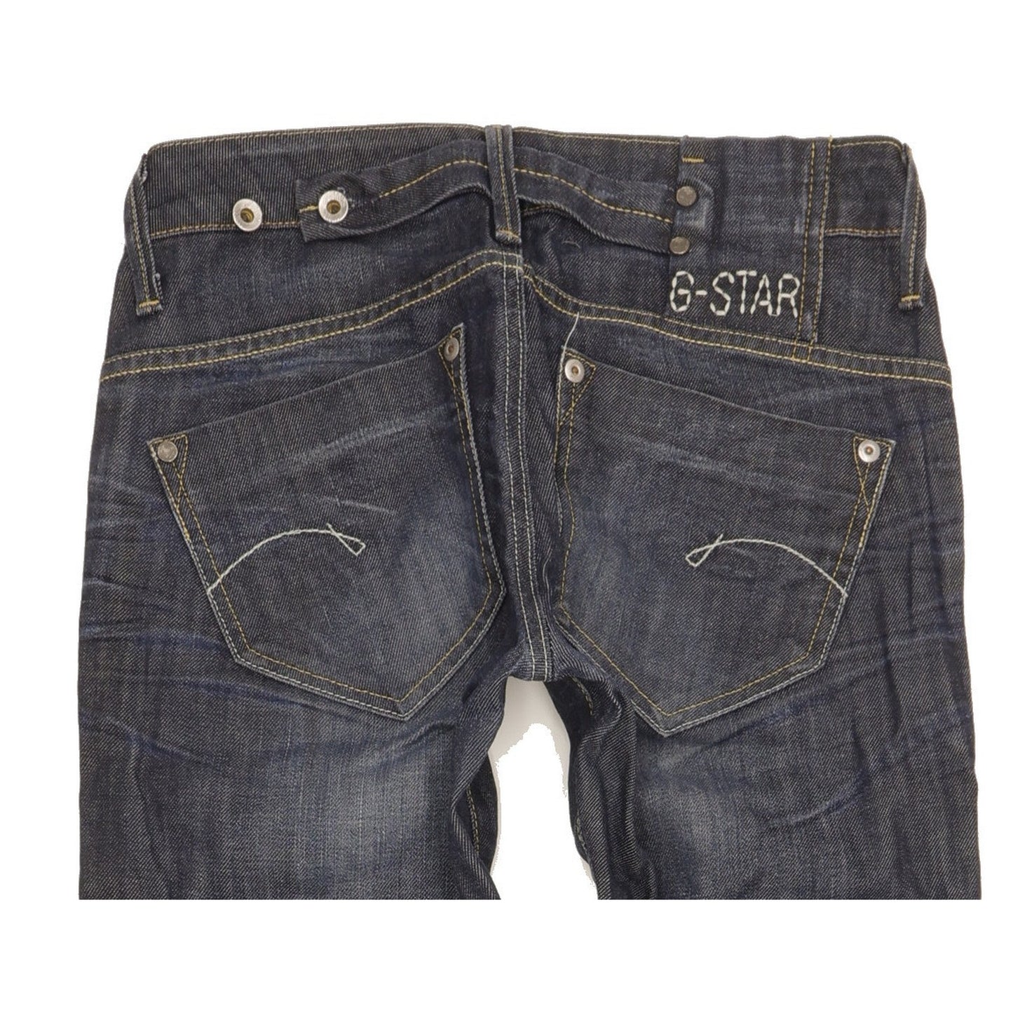 G-Star Midge Women Blue Straight Slim Stretch Jeans W27 L32