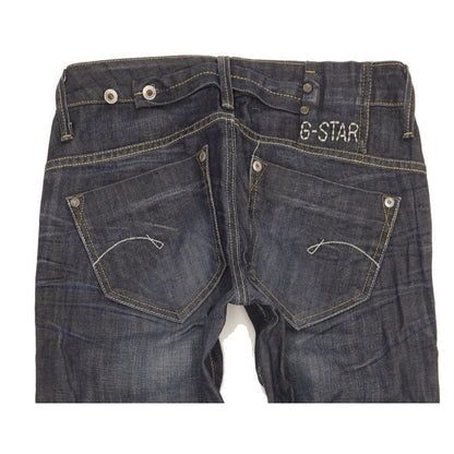 G-Star Midge Women Blue Straight Slim Stretch Jeans W27 L32