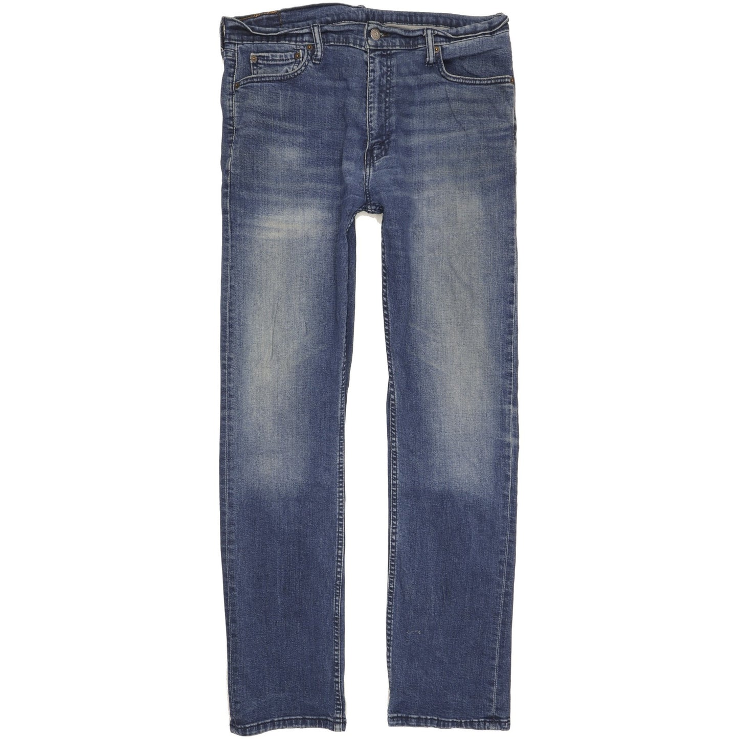 Levi's 513 Men Blue Straight Slim Stretch Jeans W36 L33