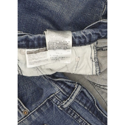 Levi's 513 Men Blue Straight Slim Stretch Jeans W36 L33