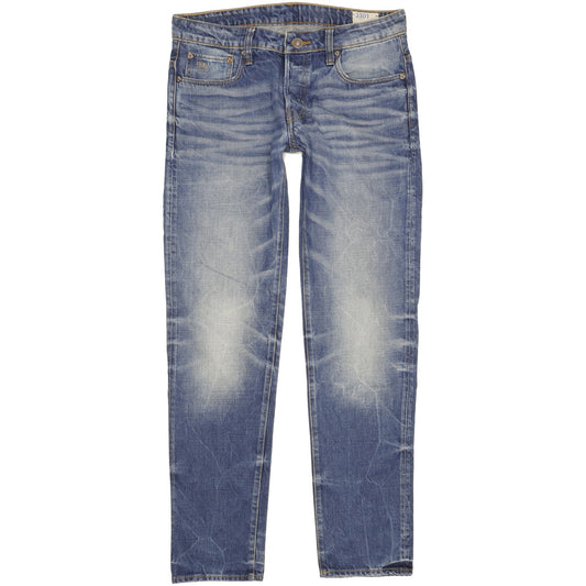 G-Star 3301 Men Blue Tapered Slim Jeans W31 L32