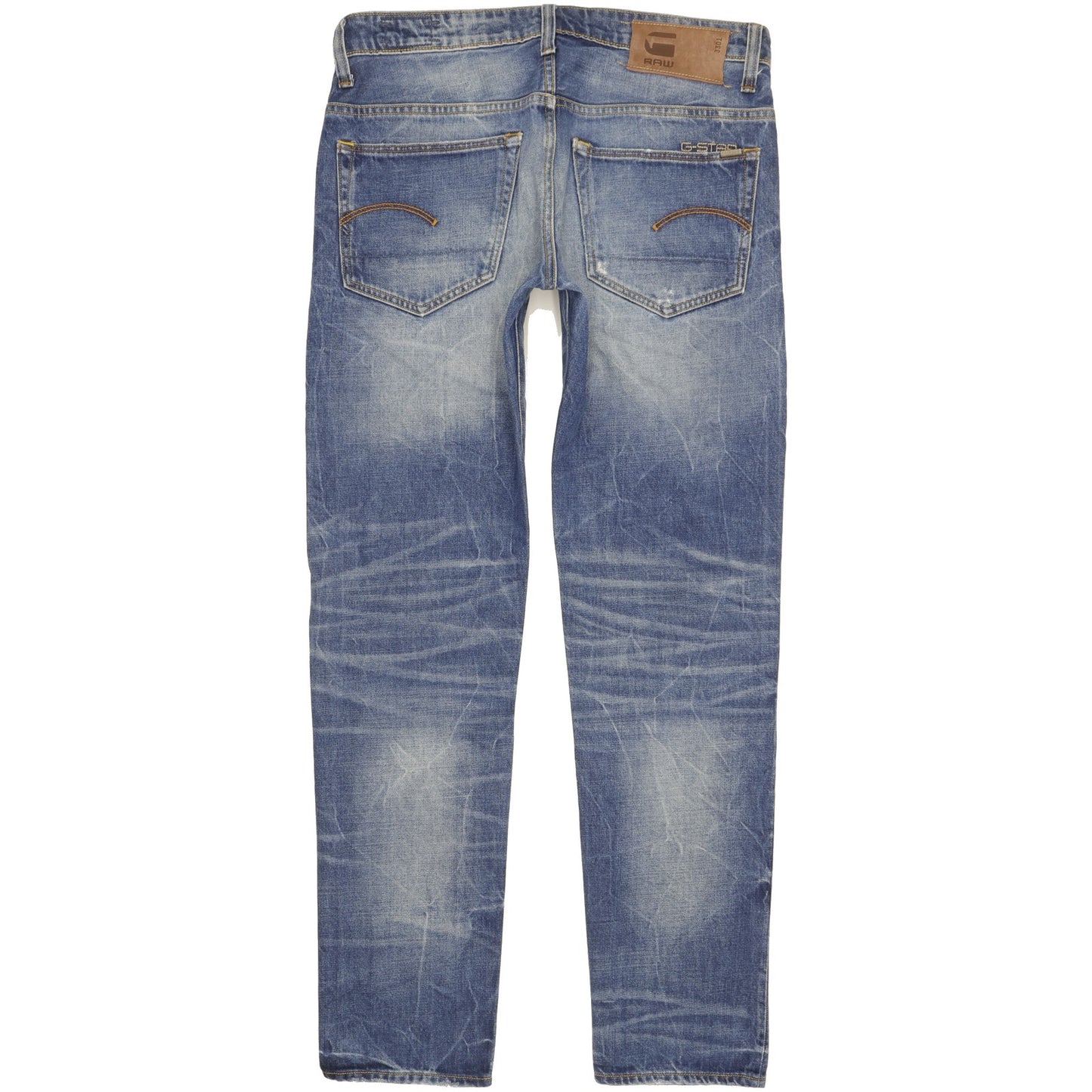 G-Star 3301 Men Blue Tapered Slim Jeans W31 L32