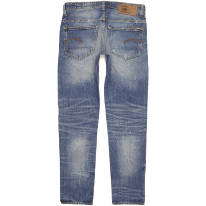 G-Star 3301 Men Blue Tapered Slim Jeans W31 L32