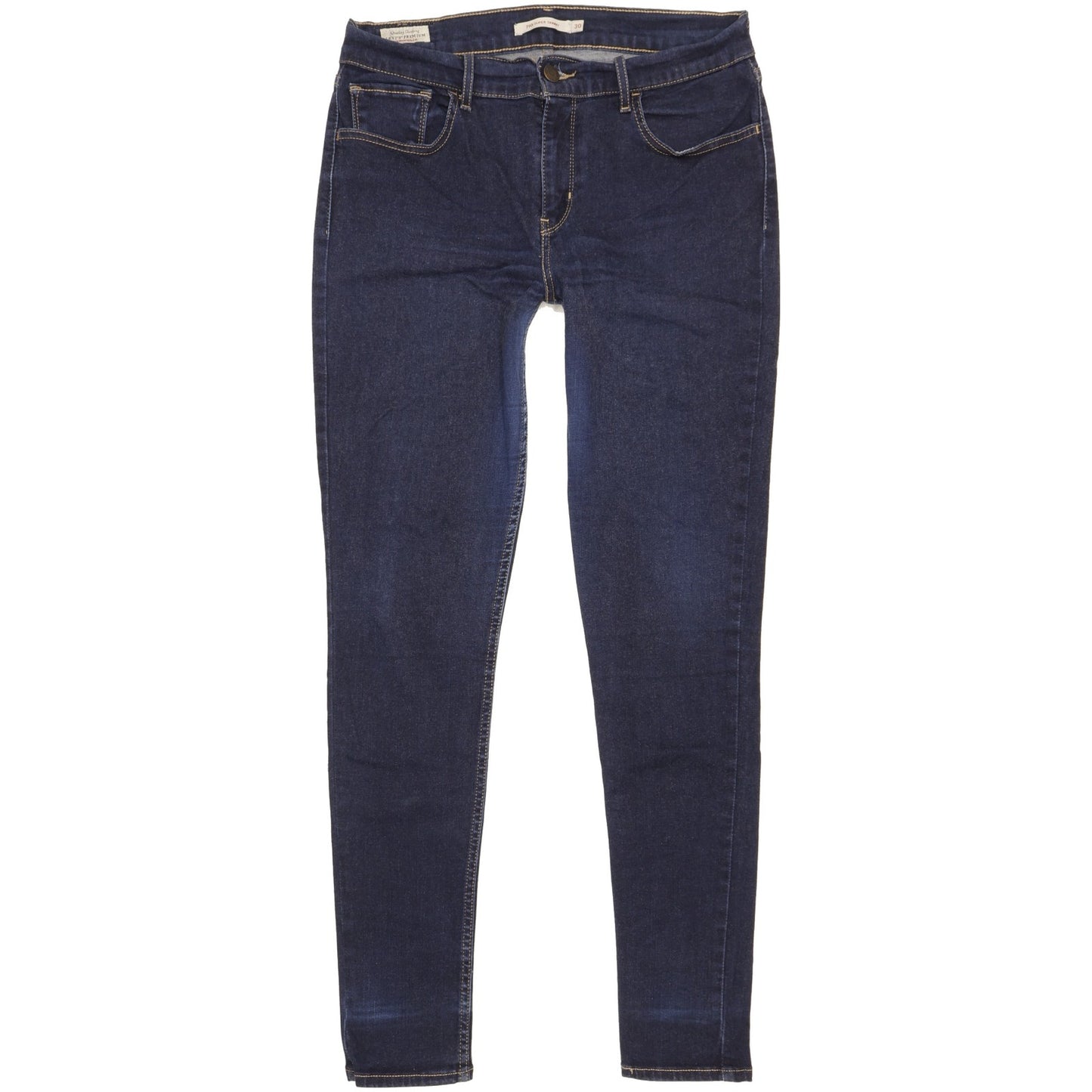 Levi's 710 Super Women Blue Skinny Slim Stretch Jeans W30 L29