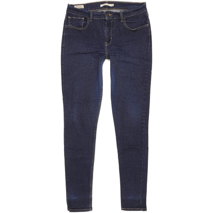 Levi's 710 Super Women Blue Skinny Slim Stretch Jeans W30 L29