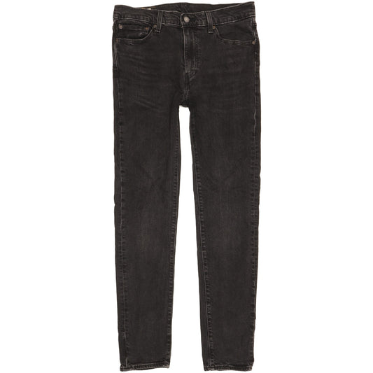 Levi's 510 Men Black Skinny Slim Jeans W33 L34