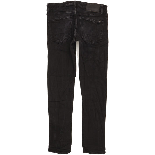 G-Star 3301 Men Black Tapered Slim Stretch Jeans W34 L33
