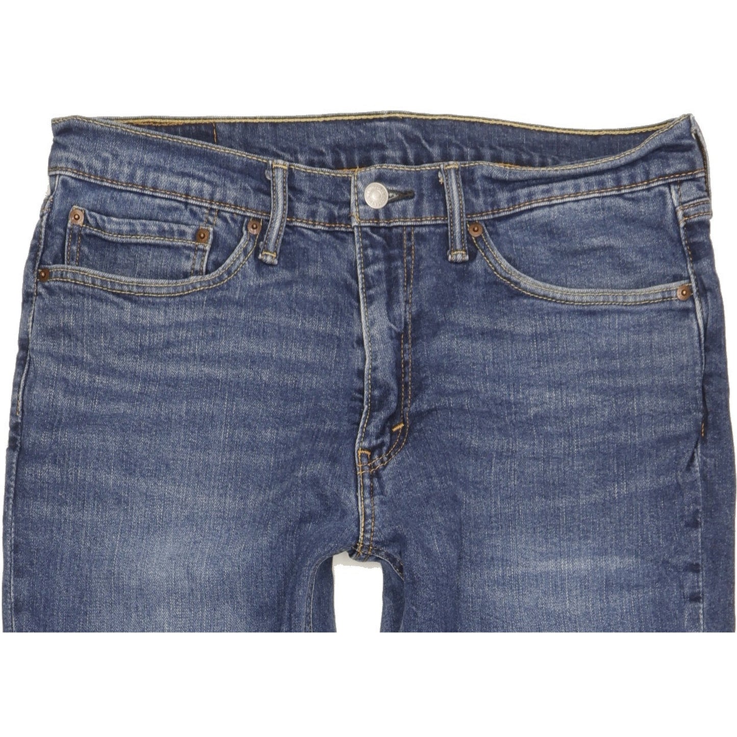 Levi's 541 Men Blue Straight Slim Stretch Jeans W34 L33