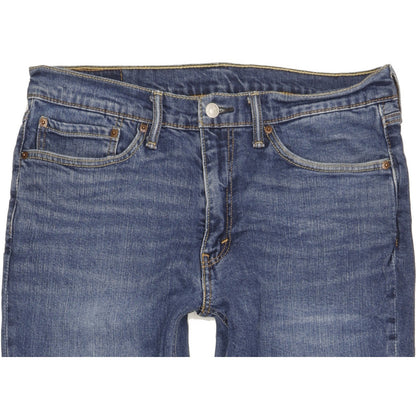 Levi's 541 Men Blue Straight Slim Stretch Jeans W34 L33