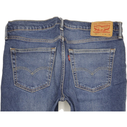 Levi's 541 Men Blue Straight Slim Stretch Jeans W34 L33