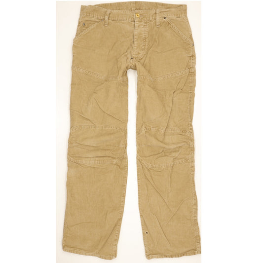 G-Star S.C. Elwood Men Beige Straight Regular Trousers W34 L31