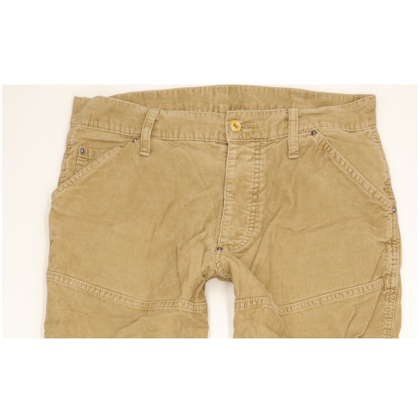 G-Star S.C. Elwood Men Beige Straight Regular Trousers W34 L31
