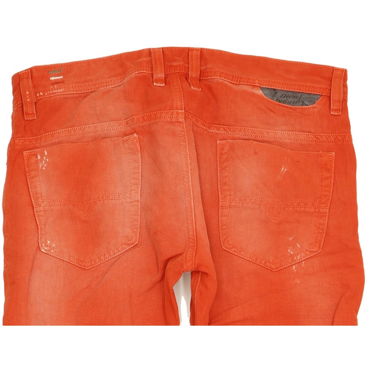 Diesel Safado Men Red Straight Slim Jeans W32 L33